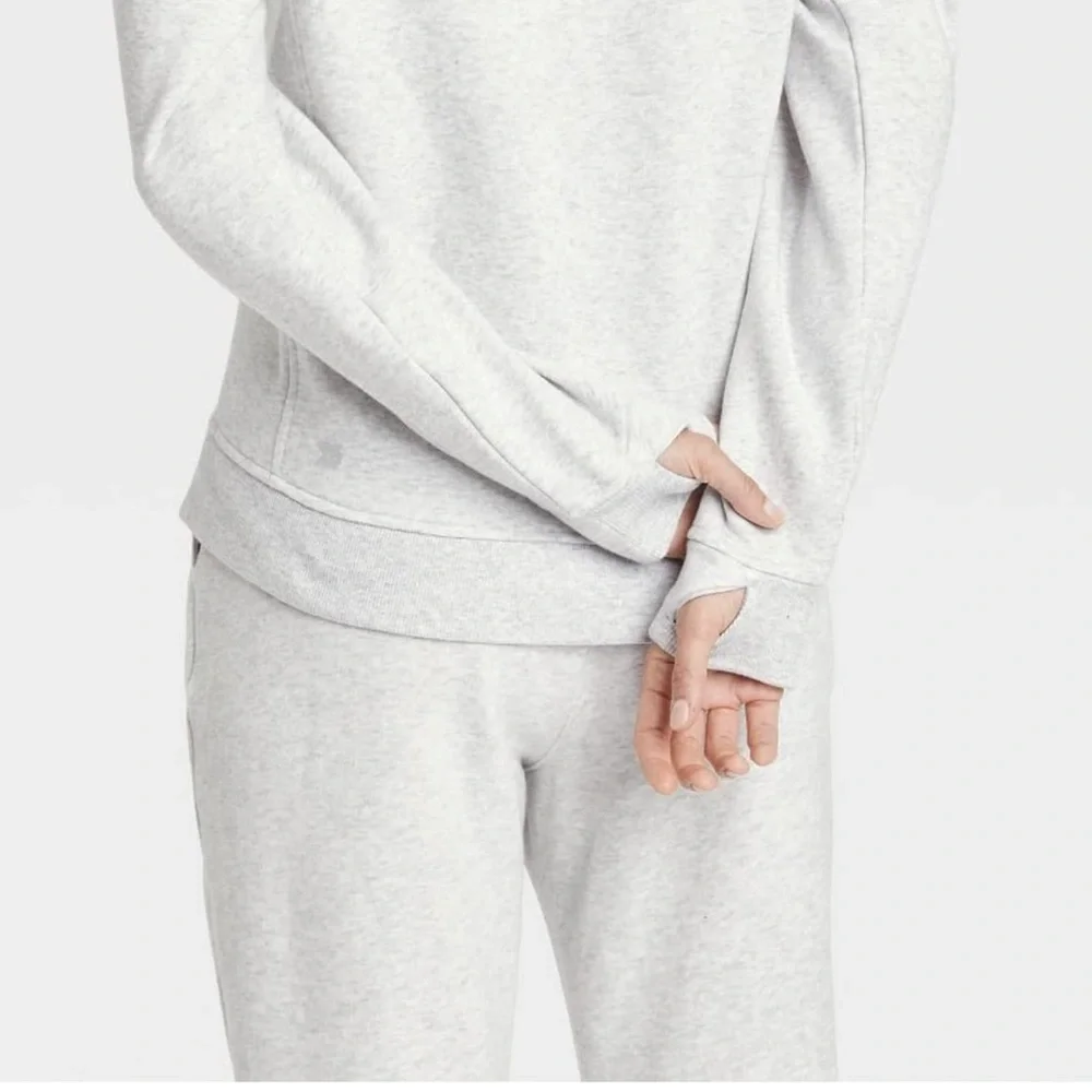 All in Motion Women's Fleece Full Zip Hooded Sweatshirt. Size L - Picture 4 of 6